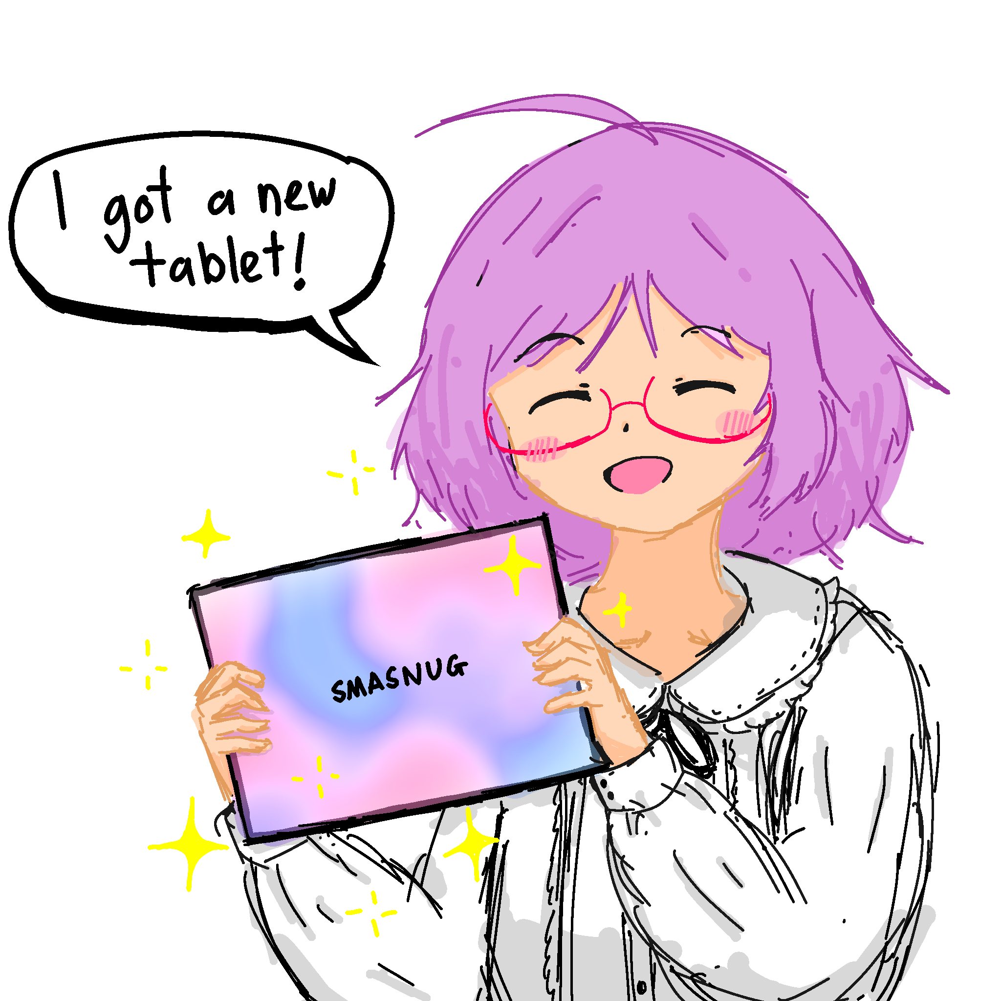 New tablet ayy